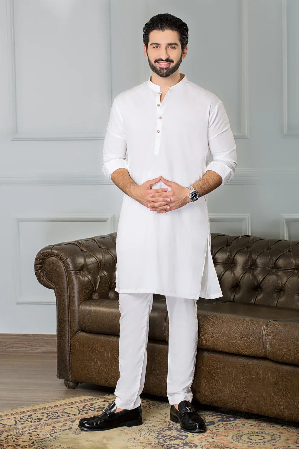 UNSTITCHED 8 POND BOSKI (OFFWHITE COLOR)